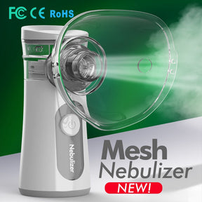 Nebulizador Para Niños Y Adultos, Eléctrico De Mano Silencioso, Humidificador Ultrasónico Silenciosoo